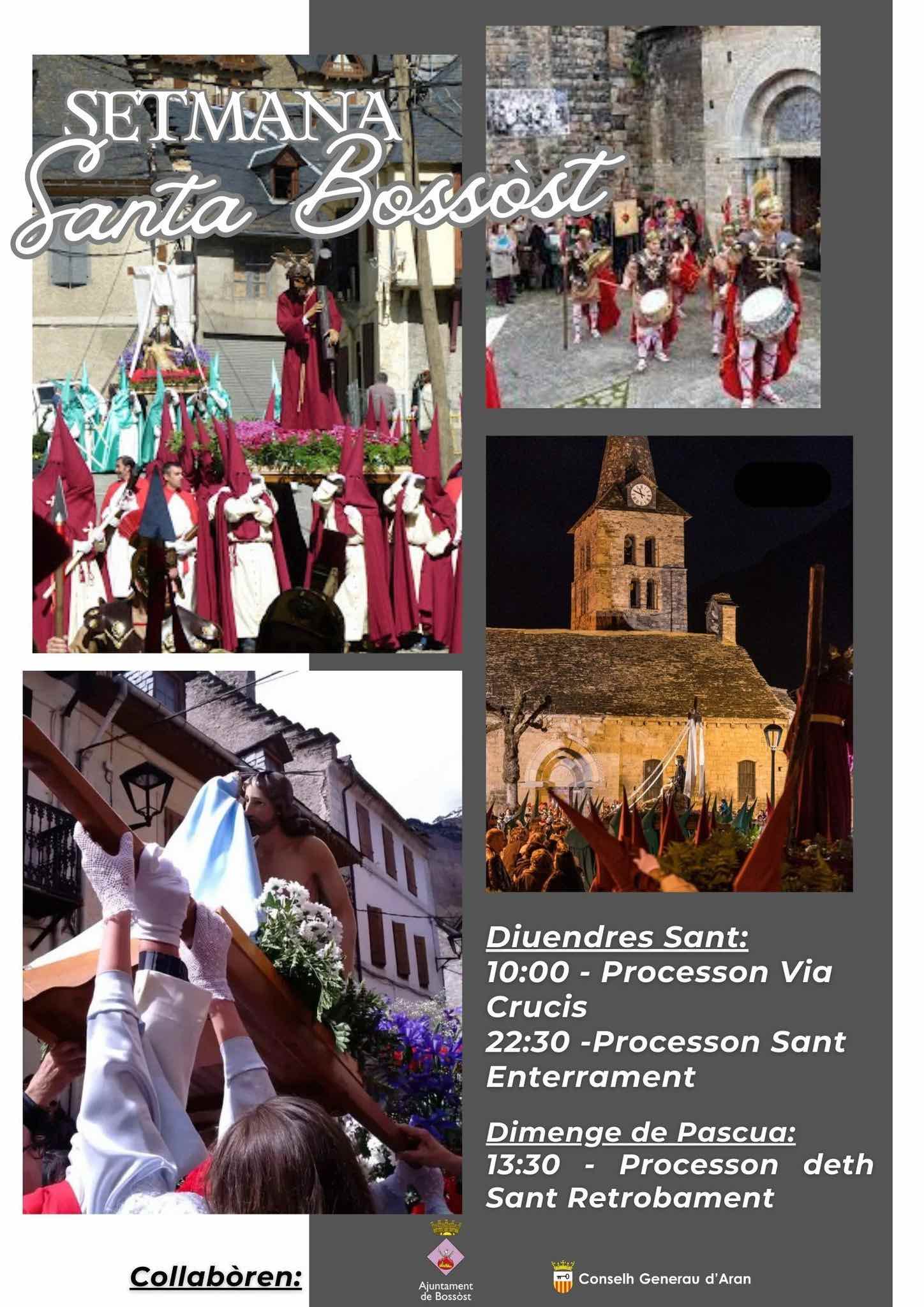 Semana Santa en Bossòst 2025 Bossòst /  
Bosost
